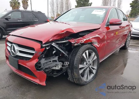 2021 Mercedes-Benz C 300 Sedan from USA, damaged, VIN W1KWF8DB6MR619695